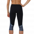 Leggings donna per il fitness con inserti stampati.