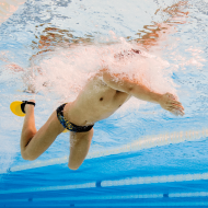 POSITIVE DRIVE FINS FINIS sono le pinne dalla forma ellittica che generano una corretta propulsione 