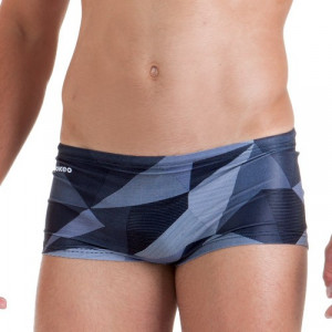 <p class="p1">Costume da uomo per il nuoto modello shorty nei toni del grigio.
<p class="p2">