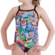 Costume intero per il nuoto da bambina con