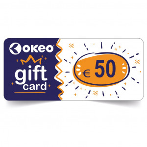 Ecco un'idea regalo utilissima: la GIFT CARD OKEO! Regala a chi vuoi tu un credito di