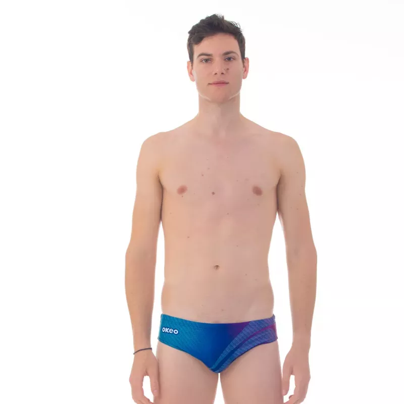 CHROMED men's swim trunks