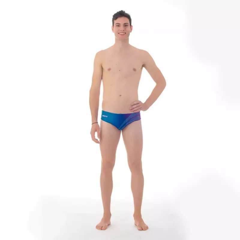 CHROMED men's swim trunks