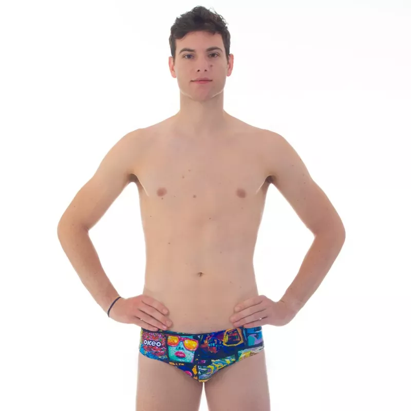 COMICS Men's Swimsuit Slip