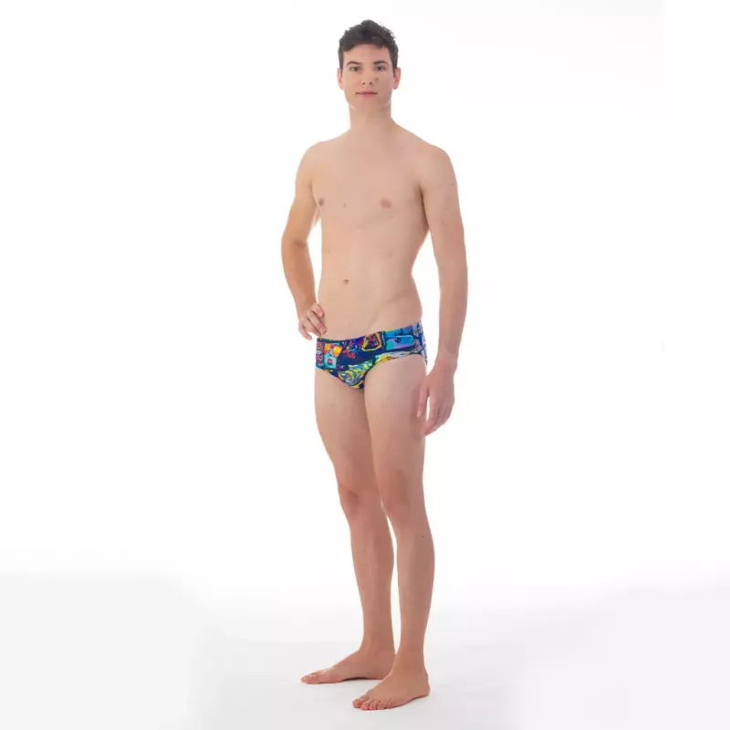 COMICS Men's Swimsuit Slip