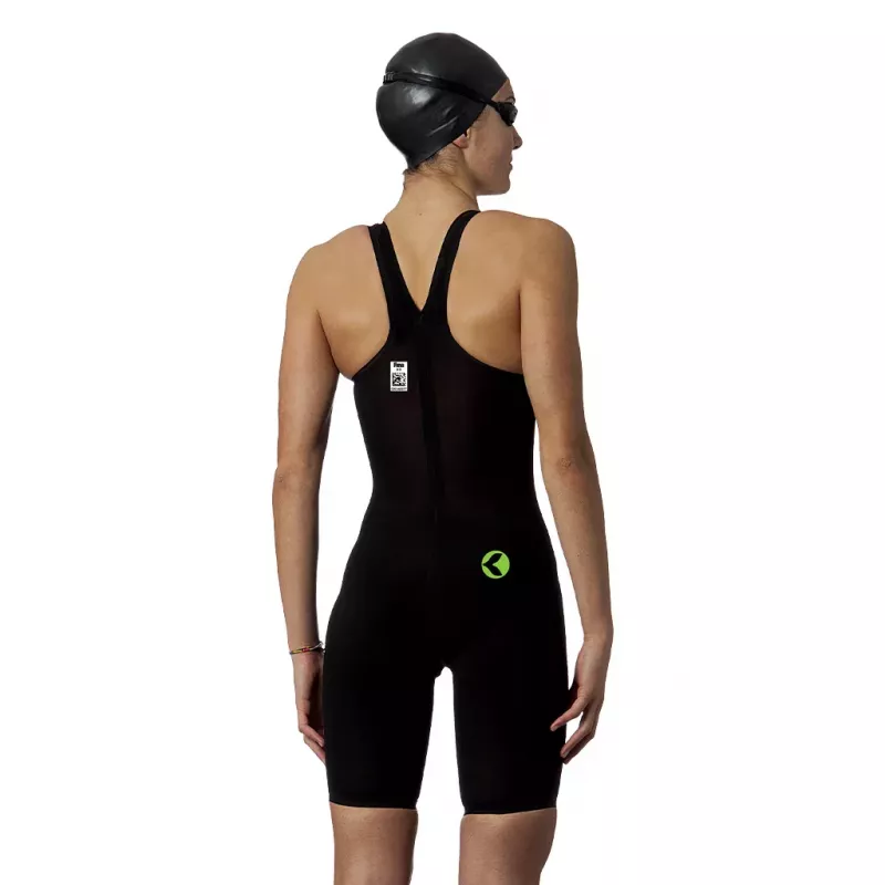 Maillot de compétition femme carbonium VRIC CLOSED BACK