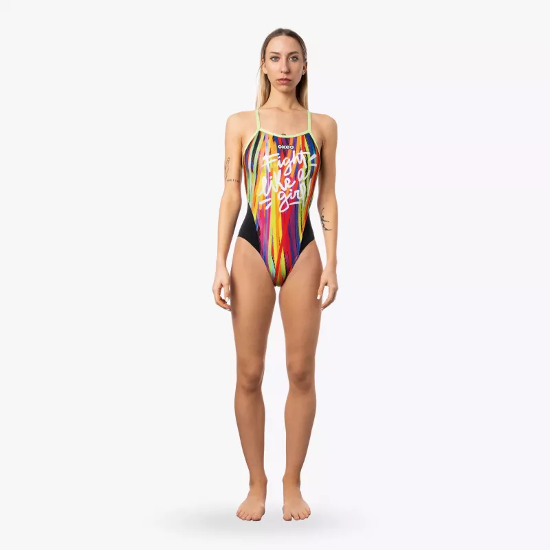 Women's NEON one-piece swimsuit