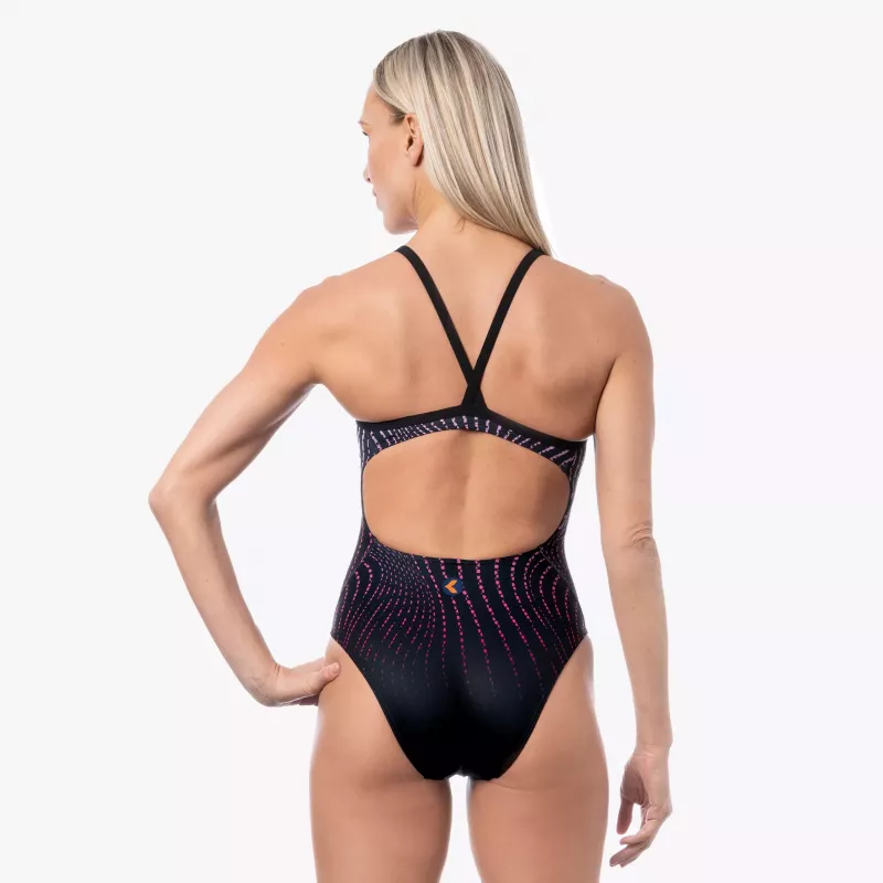 Women's one-piece swimsuit PURPLE