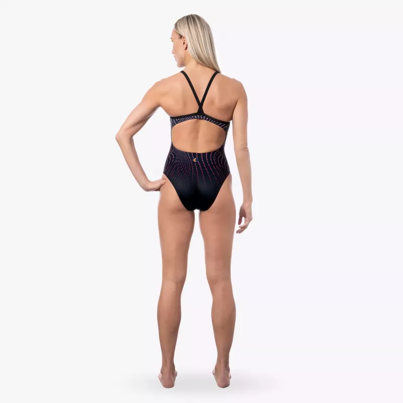 Women's one-piece swimsuit PURPLE