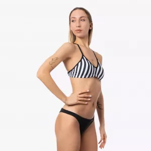 Damen-Zweiteiler-Badeanzug BRASIL SCHWARZ