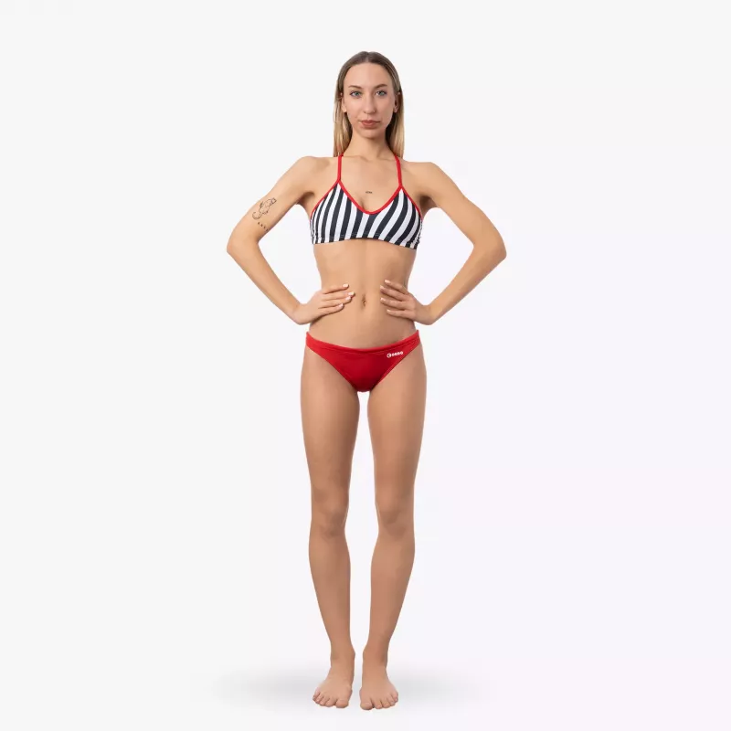 Damen-Zweiteiler-Badeanzug BRASIL RED