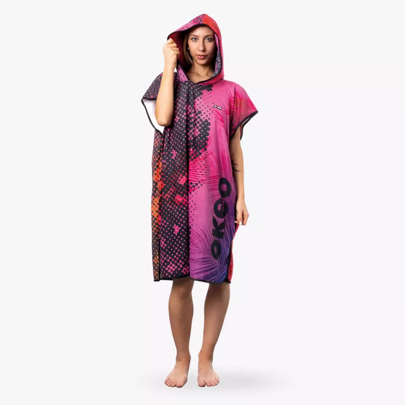 Microfibre poncho SUMMER