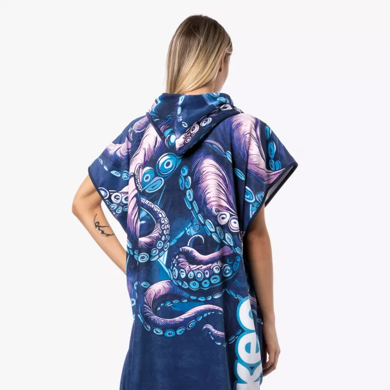 Poncho aus Mikrofaser von KRAKEN