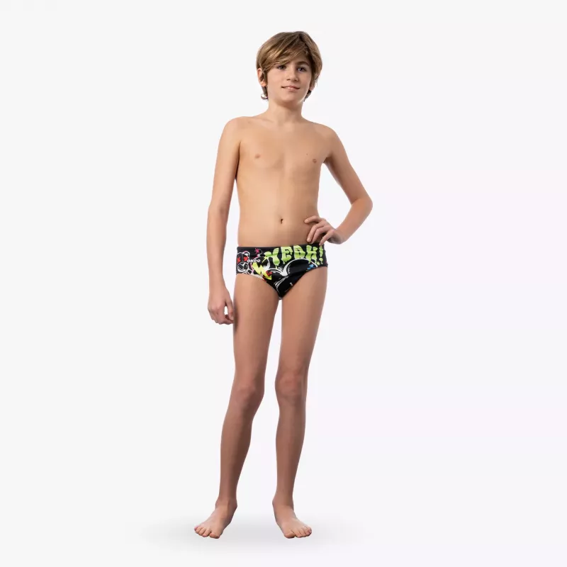 Jungen-Badeslip YEAH