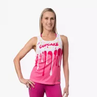 Damen-Tanktop mit Cupcake-Motiv