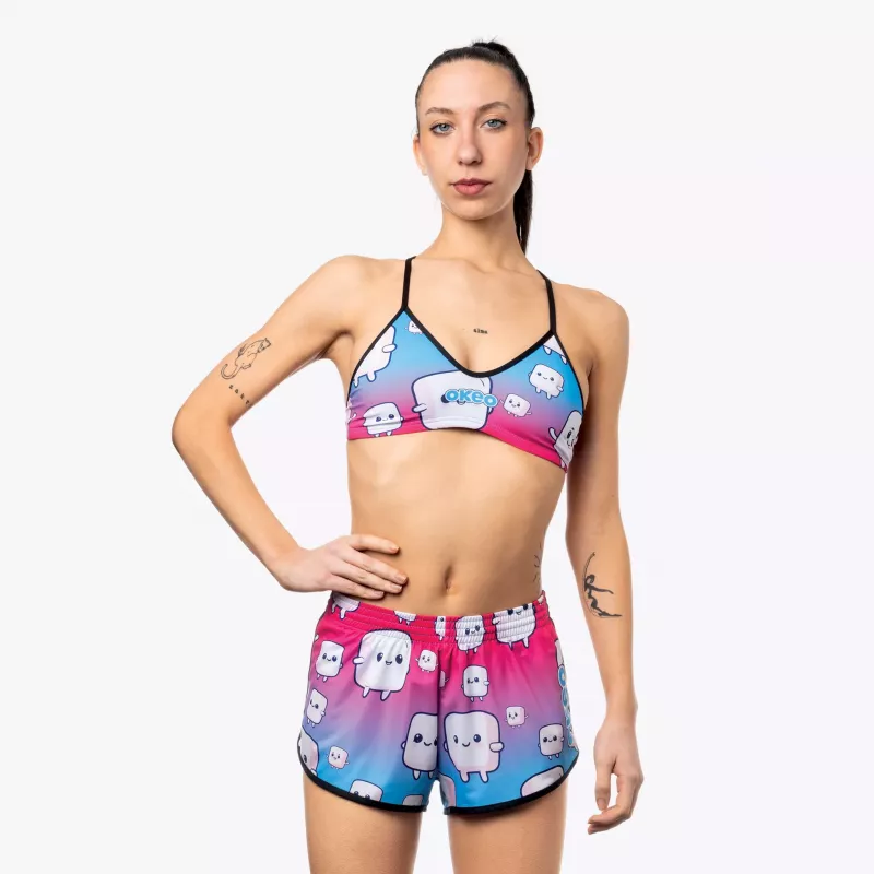 Women's shorts MARSHMALLOW