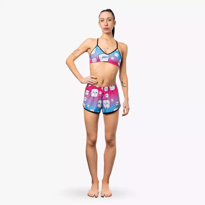 Women's shorts MARSHMALLOW