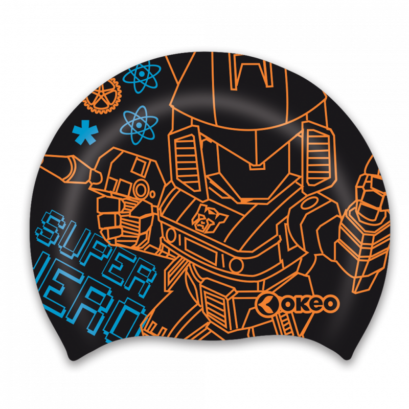 Okeo - Cuffia Silicone Graphics - Superheroe Okeo - Cuffia Silicone Graphics - Superheroe