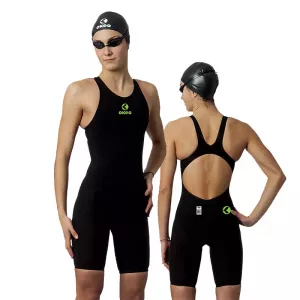 Maillot de compétition femme carbonium VRIC OPEN BACK