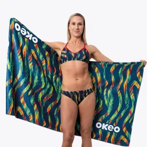 Two-piece swimsuit + NAIROBI towel