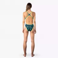 GIGALOGO YELLOW Women's One-Piece Swimsuit GIGALOGO YELLOW Women's One-Piece Swimsuit