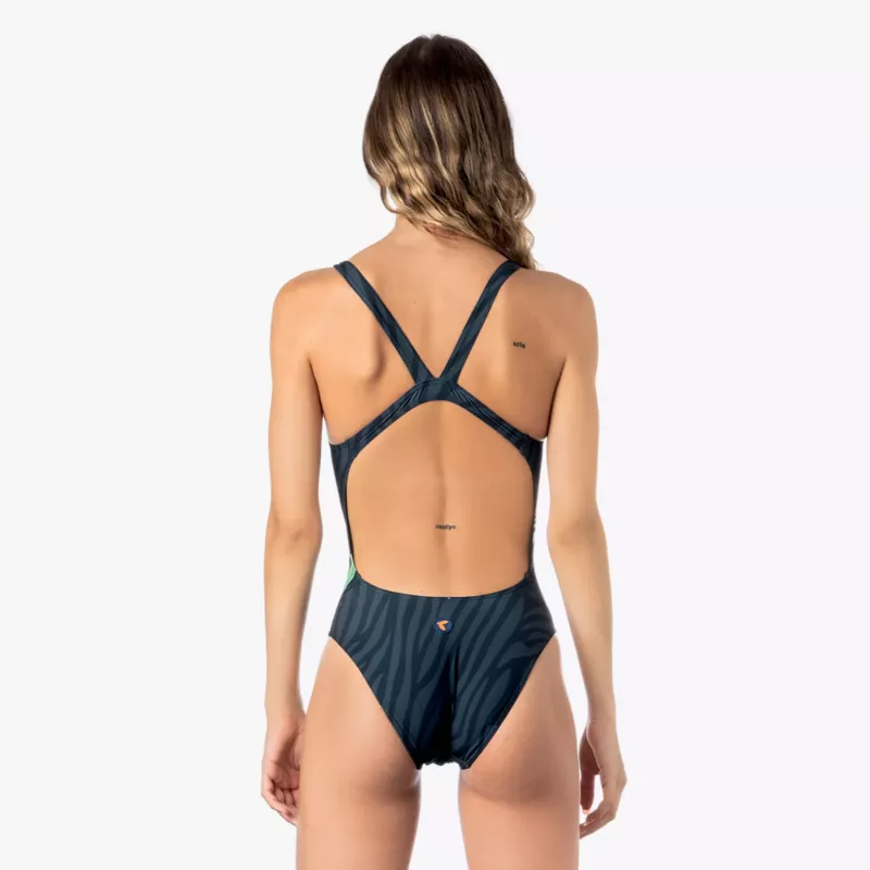 Women's ZEBRA one-piece swimsuit