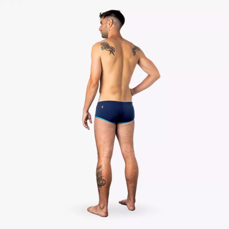 Maillot de bain shorty homme BLEU CIEL