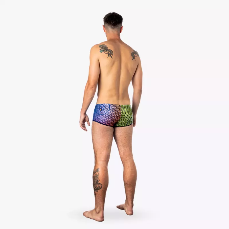 Maillot de bain shorty en dentelle pour homme