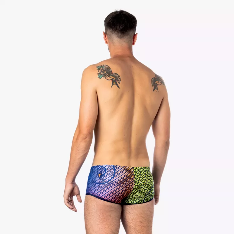 Maillot de bain shorty en dentelle pour homme