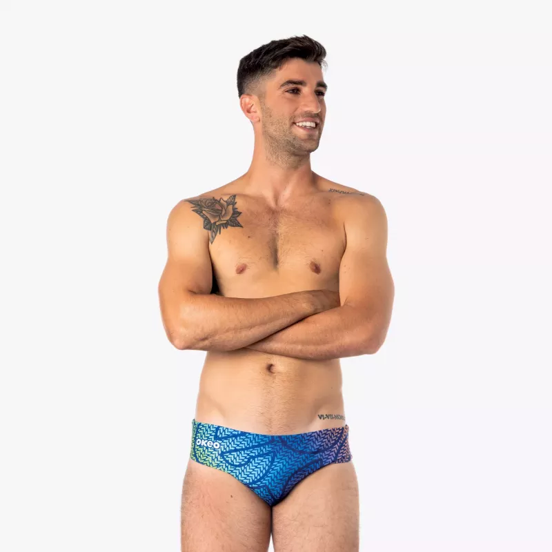 Men's Lace Swimsuit Briefs