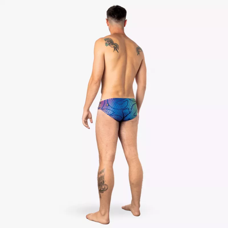 Men's Lace Swimsuit Briefs