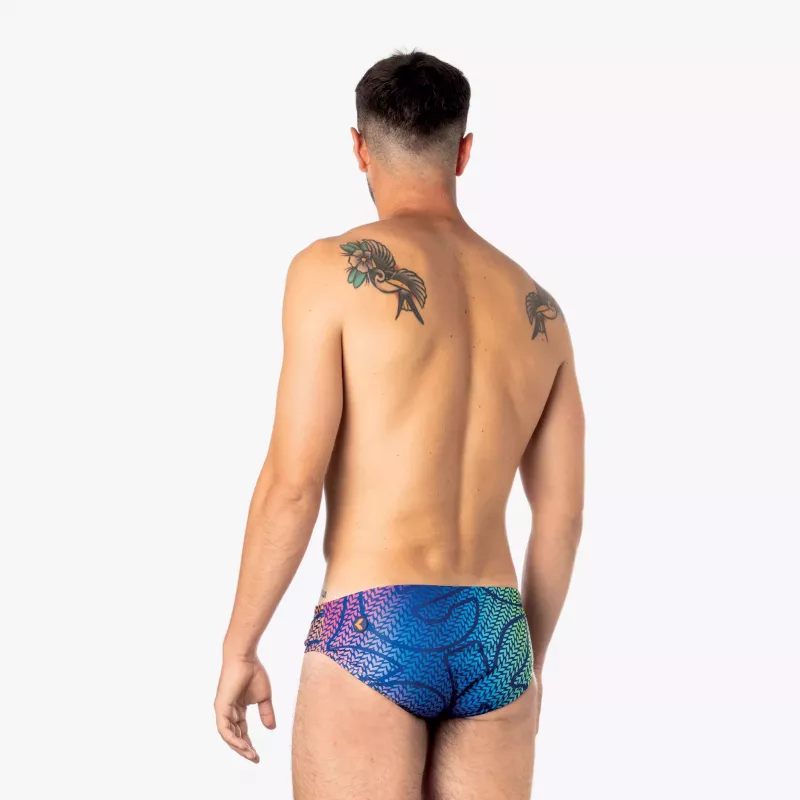 Men's Lace Swimsuit Briefs