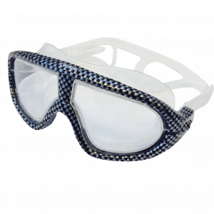 Maschera da nuoto in policarbonato.