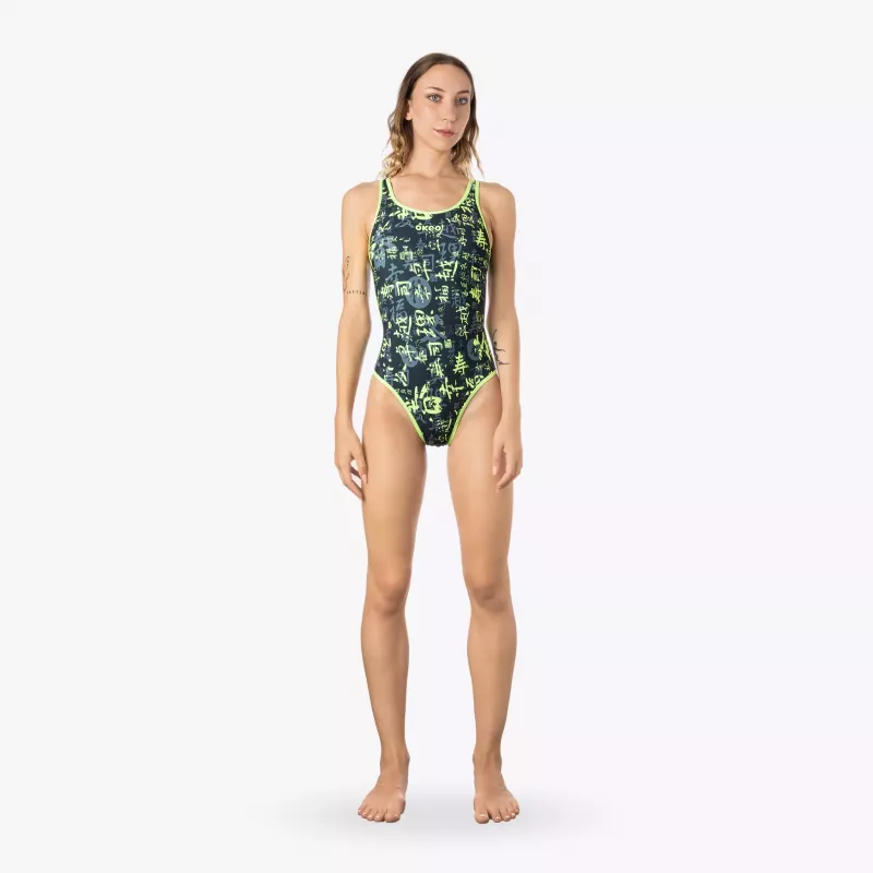 SAKURA women's one-piece swimsuit