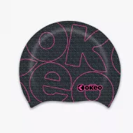 Bonnet de bain silicone GIGALOGO ROSA