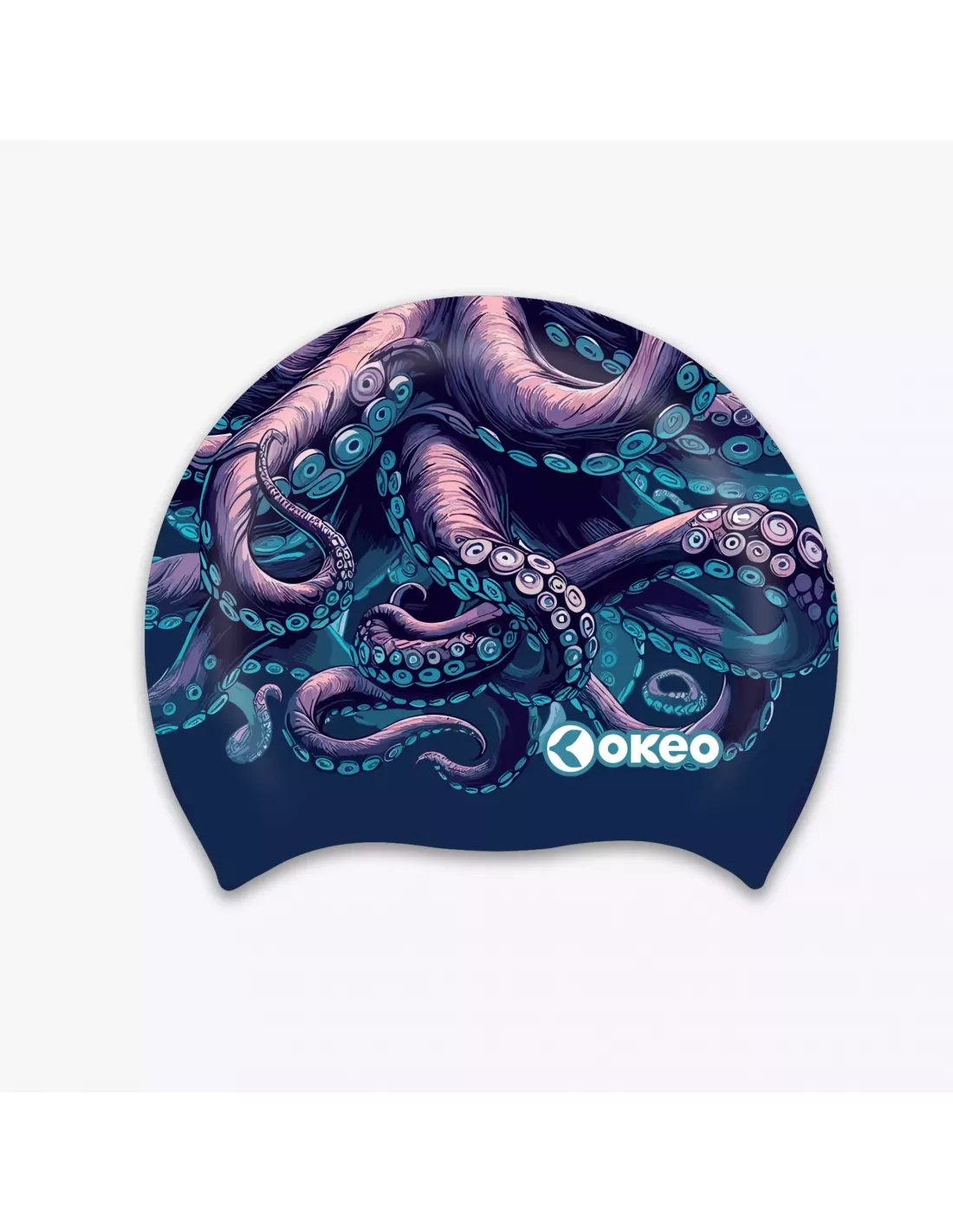 Cuffia Da Nuoto In Silicone Con Protezione Per Le Orecchie - Rosa, Modellata 3D, Elastica E Comoda Per Adulti, Uomo E Donna, Capelli Lunghi