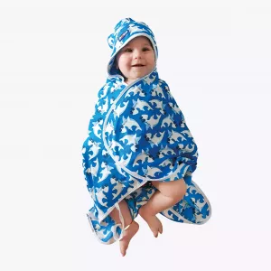 SHARK baby poncho