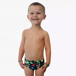 Slip de bain bébé DINO