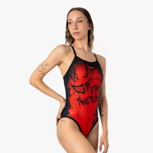 TWISTED women's one-piece swimsuit