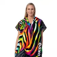 Poncho microfibra ZEBRA