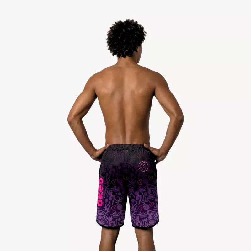 PURPLE SUNSET unisex shorts