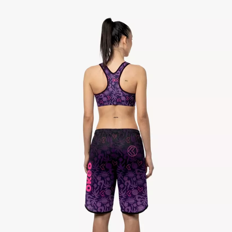 Short unisexe PURPLE SUNSET
