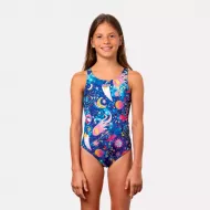 SPACEJAM Girls' One-Piece Swimsuit