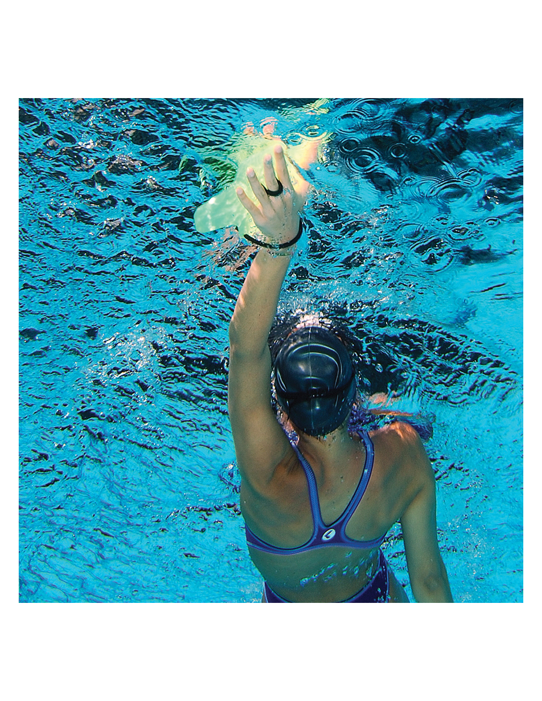 Beco Braccioli Per Nuoto Paddles Dynamic Pro - Design Ergonomico, Fissaggio In Silicone, 3 Taglie (Giallo S, Blu M, Nero L)